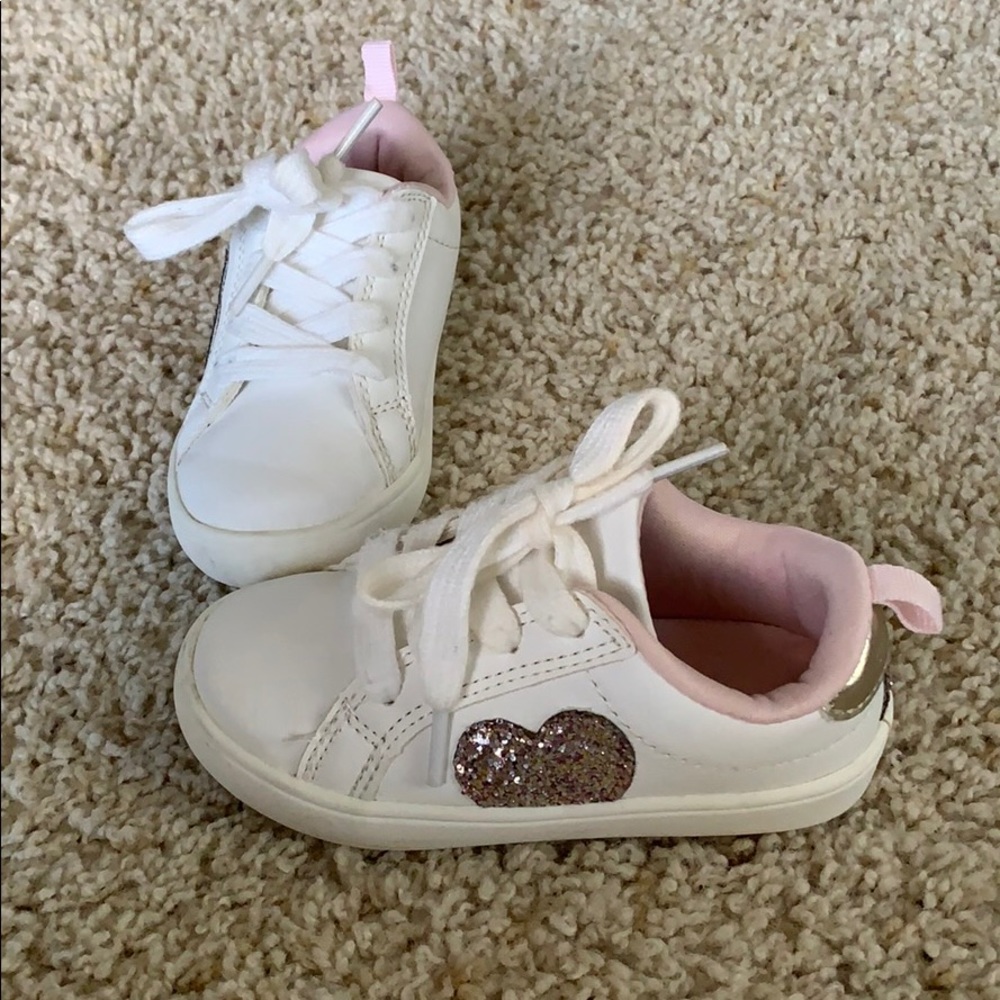 Cute white sneakers